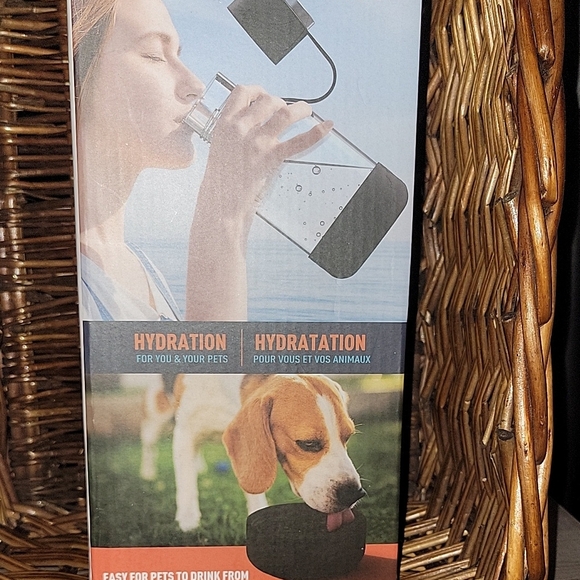 Asobu Dog Bowl Bottle Lite - Black - Picture 2 of 6